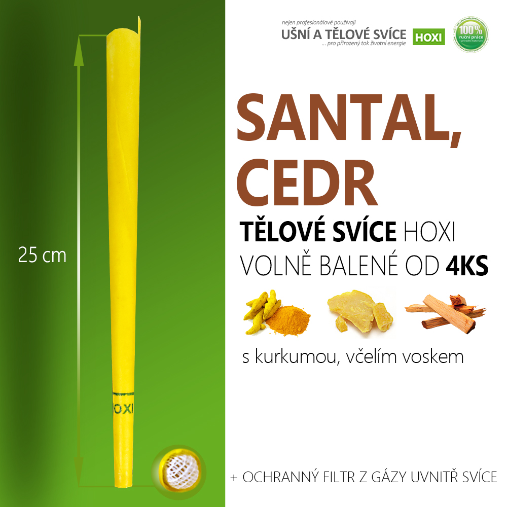 HOXI® Santal + Cedr – volně balené