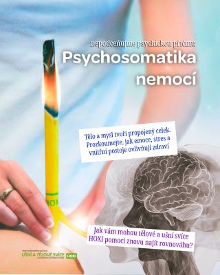 Ušní a tělové svíce HOXI a Psychosomatika nemocí 🍃 Tělo a mysl tvoří propojený celek. Prozkoumejte, jak emoce, stres a...